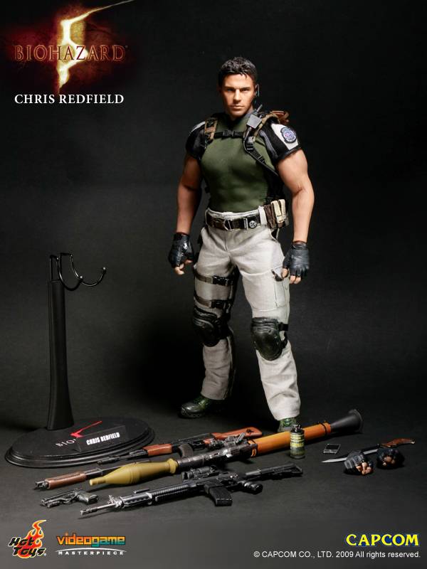 Hot Toys Vgm Bio Hazard High Chris Redfield Collectible